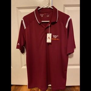 Men’s VIRGINIA Tech polo, size large